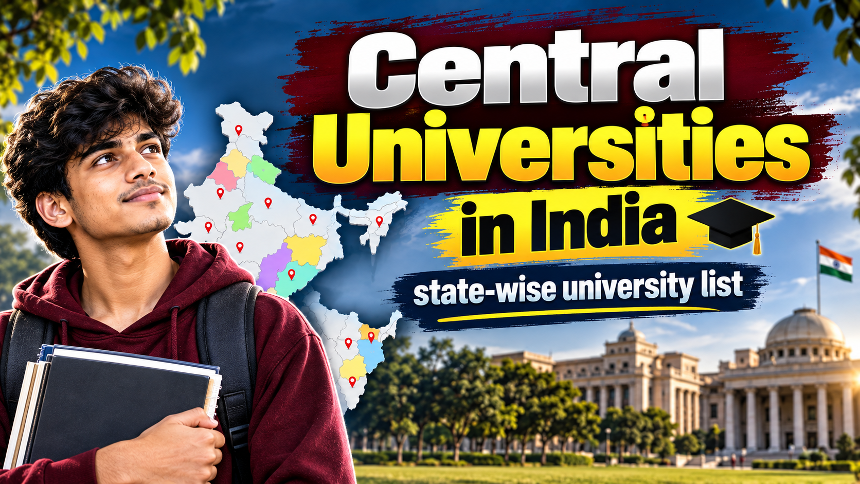 Central Universities in India | Complete List, Courses, Admissions & More