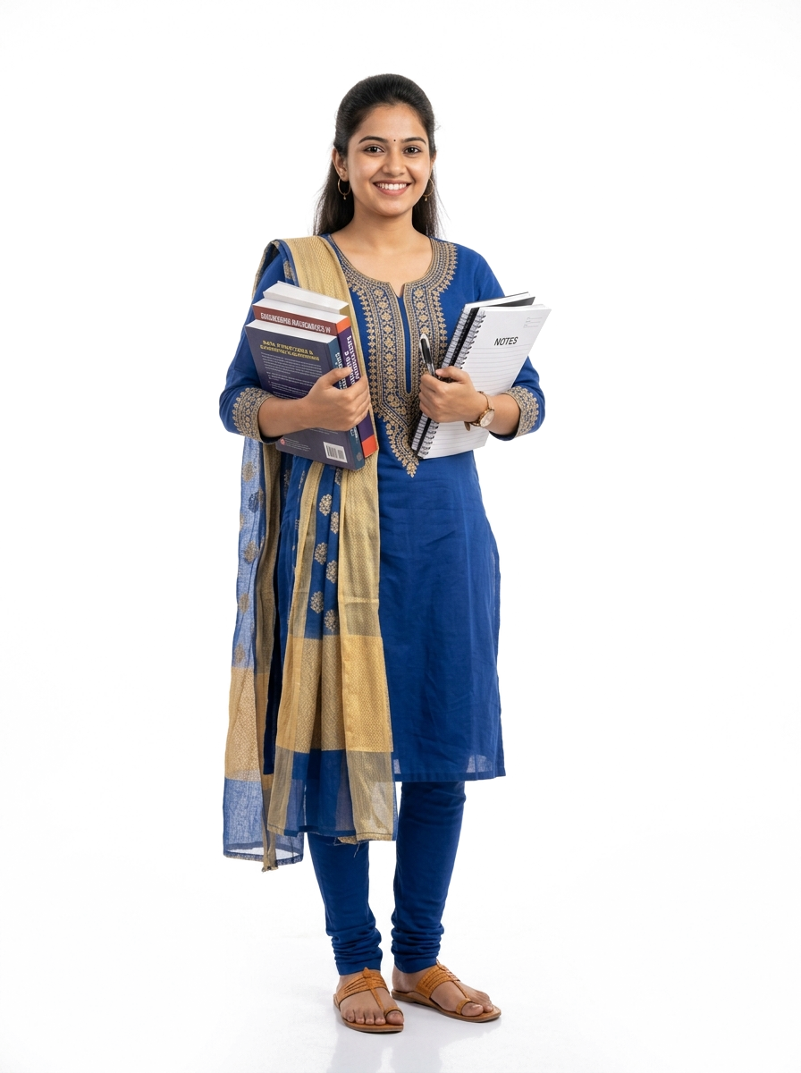 Indian B.Tech girl student guided by Yours Media mentorship